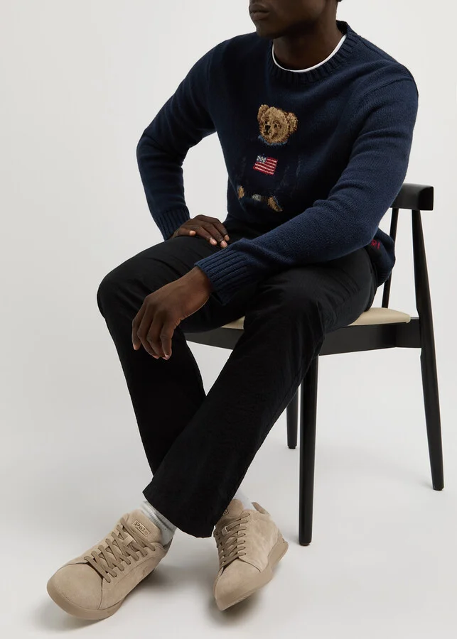 Polo Ralph Lauren Heritage Court II Suede Sneakers - Image 5