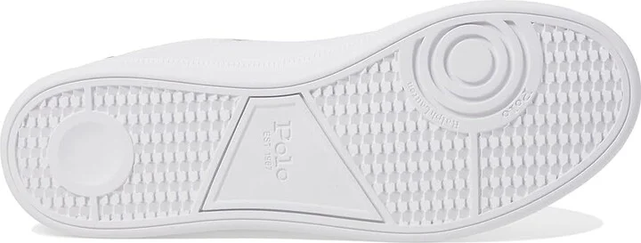 Polo Ralph Lauren HRT CT II Men's Shoes White/Red/Blue : 10 D - Medium, Leather - Image 3