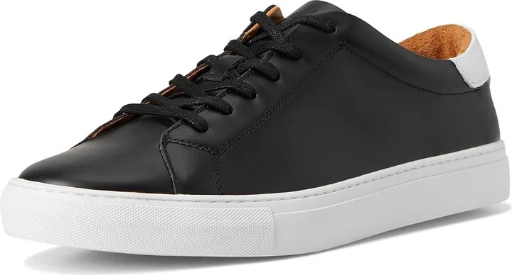Polo Ralph Lauren Jermain Sneakerss Men's Shoes Black : 10 D - Medium, Leather - Image 5