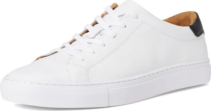 Polo Ralph Lauren Jermain Sneakerss Men's Shoes White : 13 D - Medium, Leather - Image 5