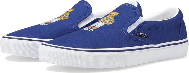 Polo Ralph Lauren Keaton-Slip Men's Shoes Beach Royal Bear : 10.5 D - Medium, Rubber/Synthetic