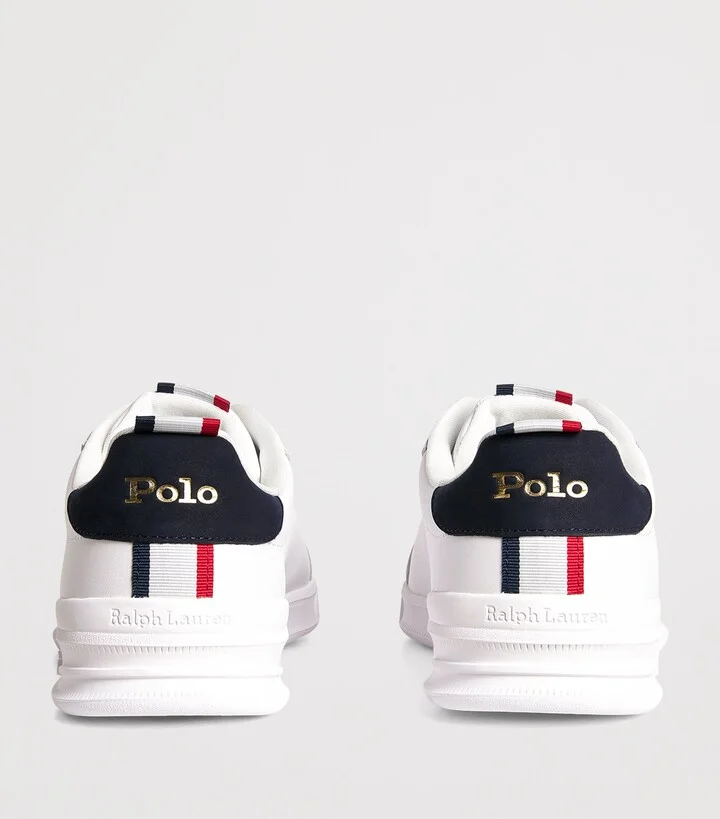 Polo Ralph Lauren Leather Heritage Court Ii Sneakers - Image 4