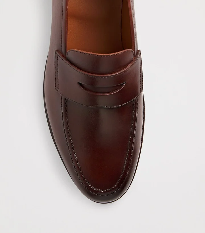 Polo Ralph Lauren Leather Maestra Penny Loafers - Image 5