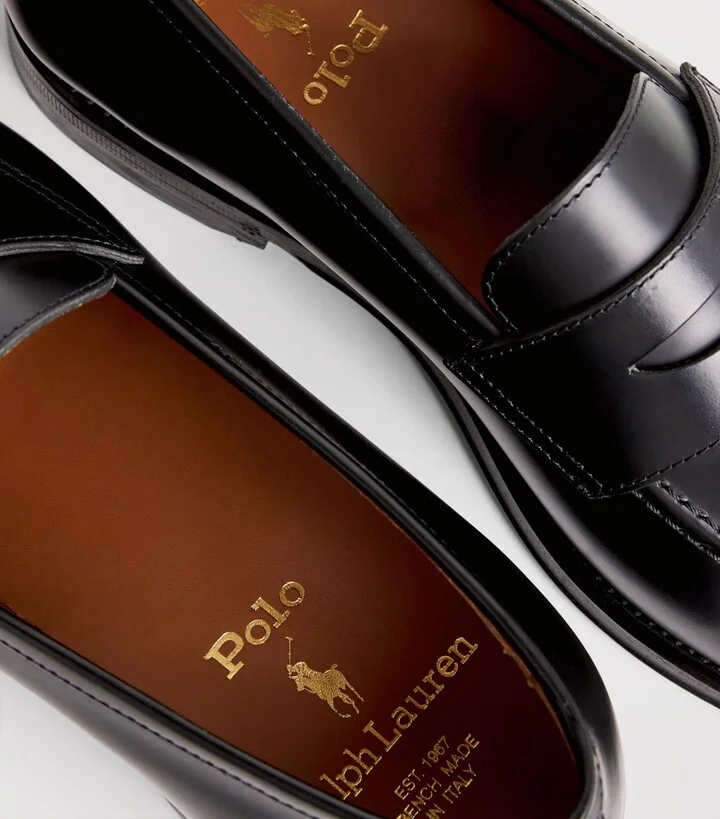 Polo Ralph Lauren Leather Maestra Penny Loafers - Image 4