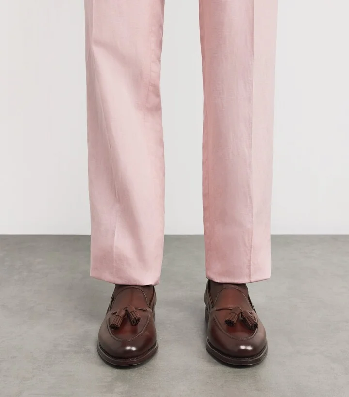 Polo Ralph Lauren Leather Tasselled Maestra Loafers - Image 2