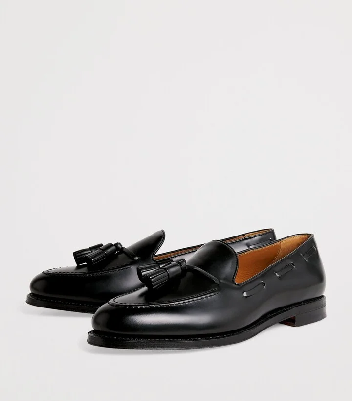Polo Ralph Lauren Leather Tasselled Maestra Loafers - Image 3