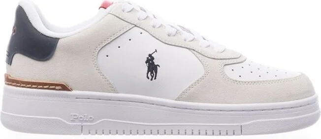 Polo Ralph Lauren Logo Embroidered Lace-Up Sneakers