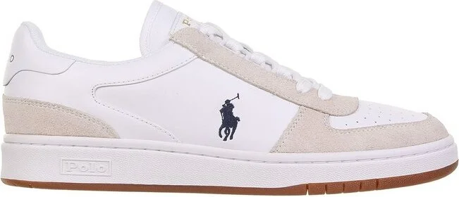 Polo Ralph Lauren Logo Embroidered Lace-Up Sneakers