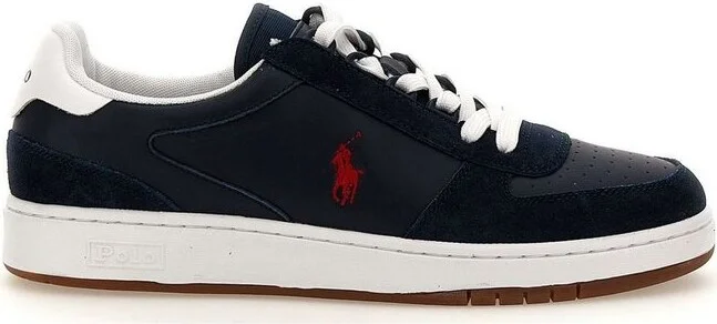 Polo Ralph Lauren Logo Embroidered Lace-Up Sneakers