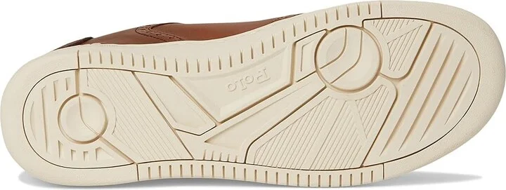 Polo Ralph Lauren Master Court Brogue Men's Shoes Tan : 7.5 D - Medium, Leather - Image 3