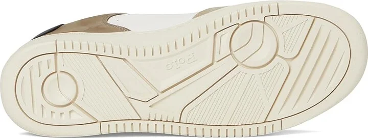 Polo Ralph Lauren Masters Court Nubuck Leather Sneakers Men's Shoes Deckwash White/Tonal Milkshake : 13 D - Medium - Image 3