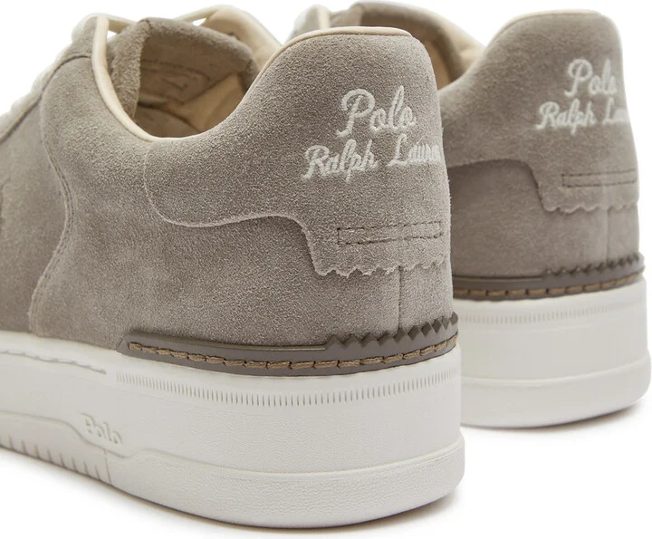 Polo Ralph Lauren Masters Court Panelled Suede Sneakers - Image 4