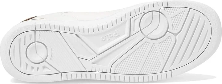 Polo Ralph Lauren Masters CRT Men's Shoes Deckwash White/Tan PP : 10.5 D - Medium, Leather - Image 3