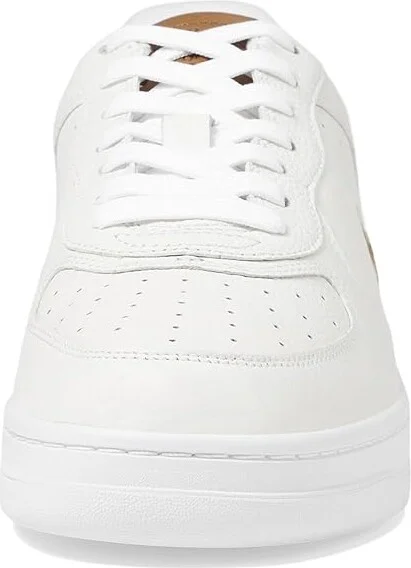 Polo Ralph Lauren Masters CRT Men's Shoes Deckwash White/Tan PP : 10.5 D - Medium, Leather - Image 5
