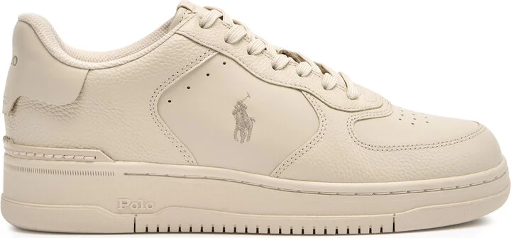 Polo Ralph Lauren Masters Panelled Leather Sneakers