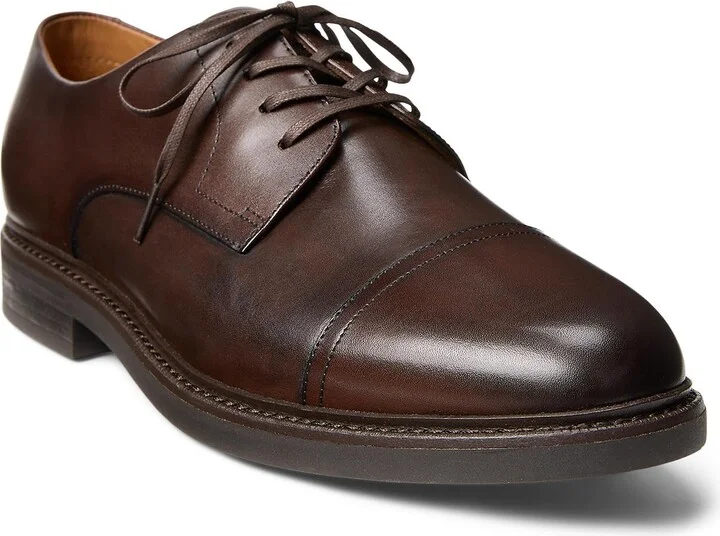 Polo Ralph Lauren Men's Asher Captoe Dress Shoes