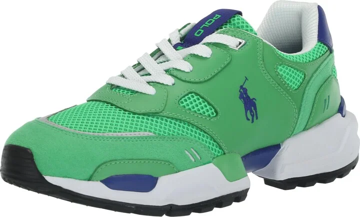 Polo Ralph Lauren Men's Jogger Suede & Mesh Sneaker