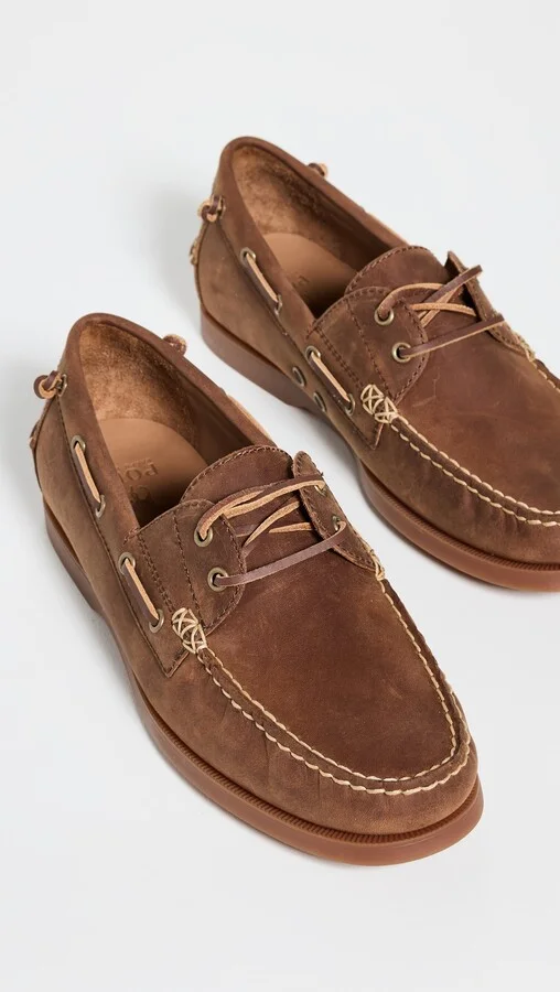 Polo Ralph Lauren Merton Leather Boat Shoes - Image 4