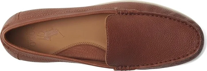 Polo Ralph Lauren Merton Vnetn Men's Shoes Tan : 10 D - Medium, Leather - Image 2