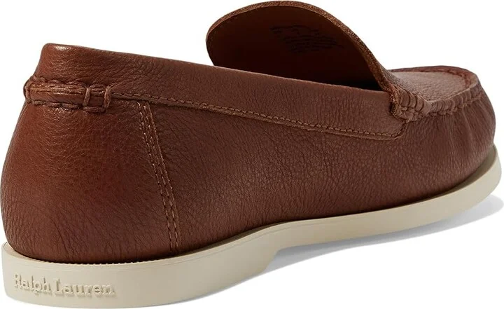 Polo Ralph Lauren Merton Vnetn Men's Shoes Tan : 10 D - Medium, Leather - Image 4
