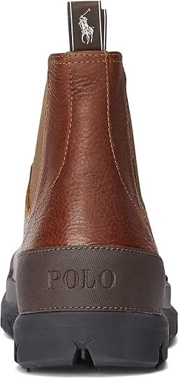 Polo Ralph Lauren Oslo Chelsea Boot Men's Shoes Peanut : 10 D - Medium, Leather - Image 2