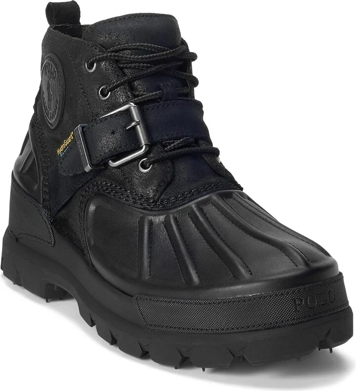POLO RALPH LAUREN Oslo Low Boot Blacks 1 9 D (M)