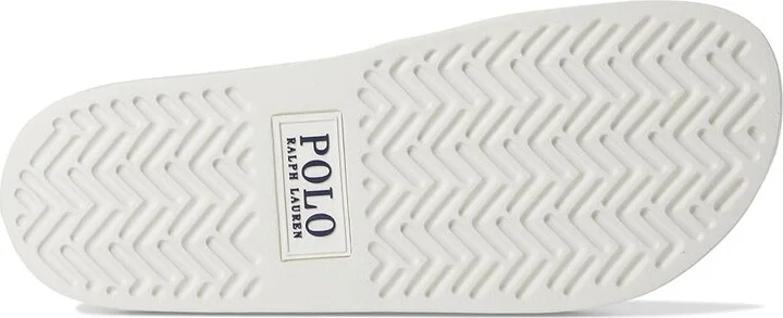 Polo Ralph Lauren Polo Bear Slide Men's Wedge Shoes Heritage Bear - Deckwash White : 14 D - Medium, Synthetic - Image 3