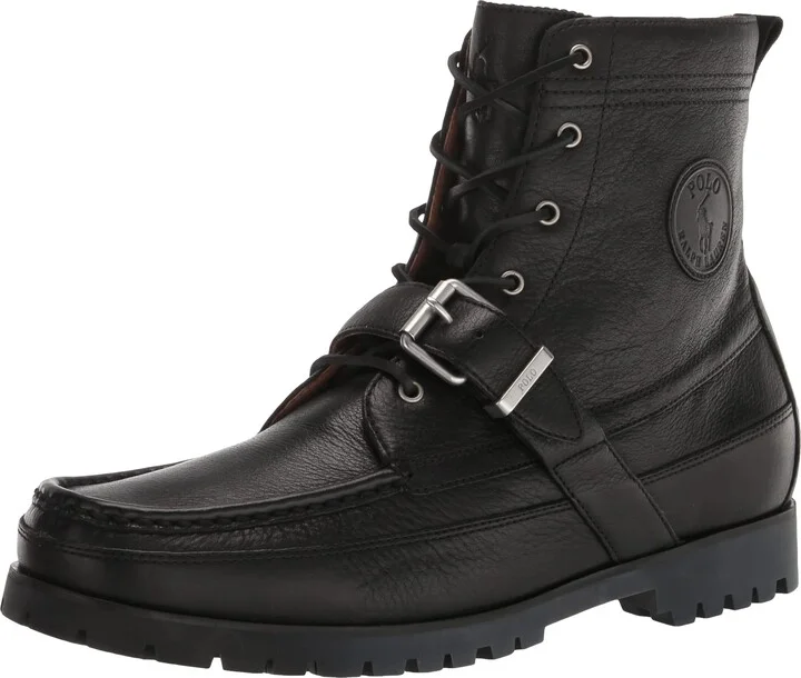 POLO RALPH LAUREN Ranger Boot Black 1 7 D (M)