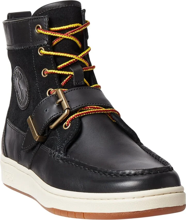 POLO RALPH LAUREN Ranger Sneaker Boot Black 9 D (M)