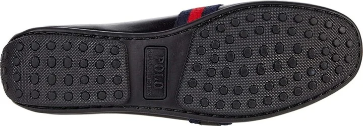 Polo Ralph Lauren Riali Loafer Men's Shoes Black Heavyweight Smooth Leather : 7.5 D - Medium - Image 3