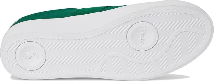 Polo Ralph Lauren Sayer Sport Men's Shoes Green/White : 9 D - Medium, Leather/Rubber - Image 3