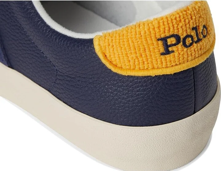 Polo Ralph Lauren Sayer Sport Men's Shoes Navy/Gold : 11 D - Medium, Leather/Rubber - Image 7