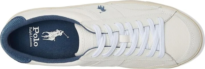Polo Ralph Lauren Sayer Sport Men's Shoes White/Blue : 11 D - Medium, Leather/Rubber - Image 2