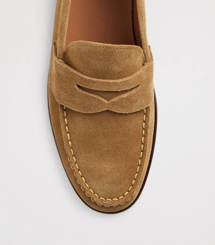 Polo Ralph Lauren Suede Alston Penny Loafers