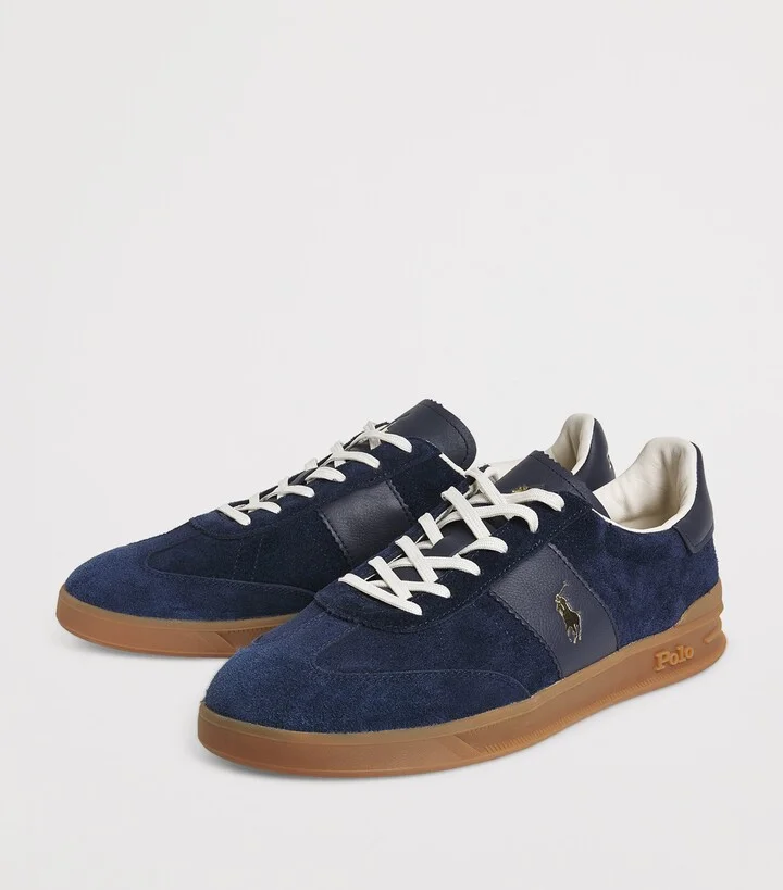 Polo Ralph Lauren Suede Bedford Sneakers - Image 3