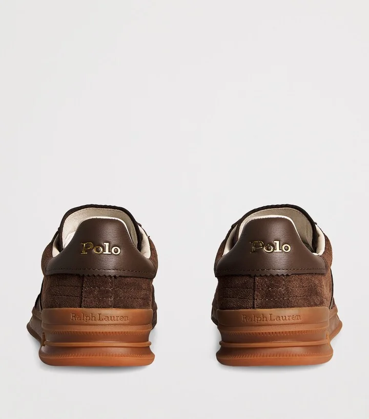 Polo Ralph Lauren Suede Heritage Aera Sneakers - Image 4