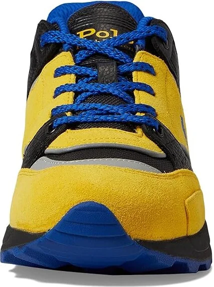 Polo Ralph Lauren Trackster 200 Men's Shoes Black : 11.5 D - Medium, Suede - Image 5