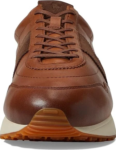 Polo Ralph Lauren Train 89 PP Men's Shoes Light Beige : 10 D - Medium, Leather - Image 5