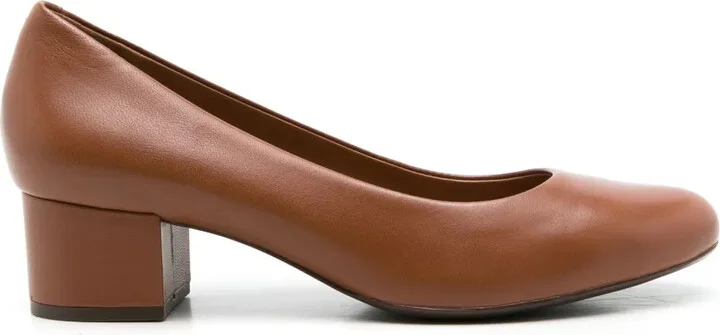 Pomel 30mm almond-toe pumps