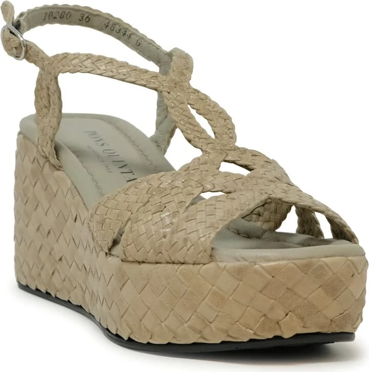 Pons Quintana Leather Ankara Sandals - Image 2