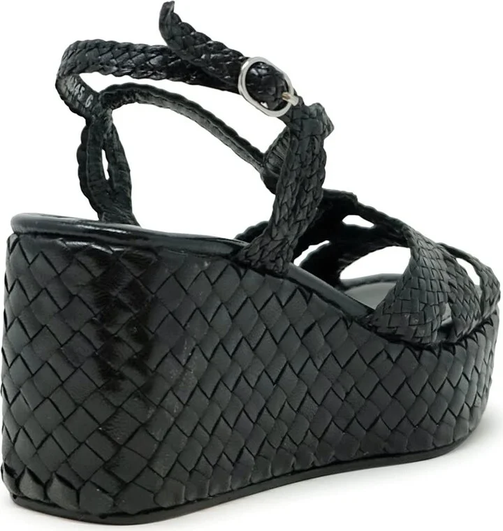Pons Quintana Leather Ankara Sandals - Image 2