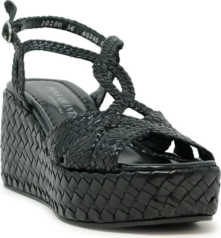 Pons Quintana Leather Ankara Sandals - Image 3