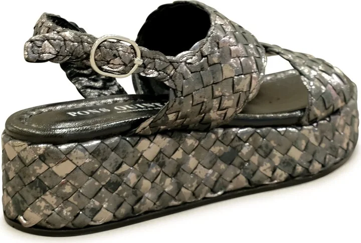 Pons Quintana Leather Forli Flat Sandals - Image 2