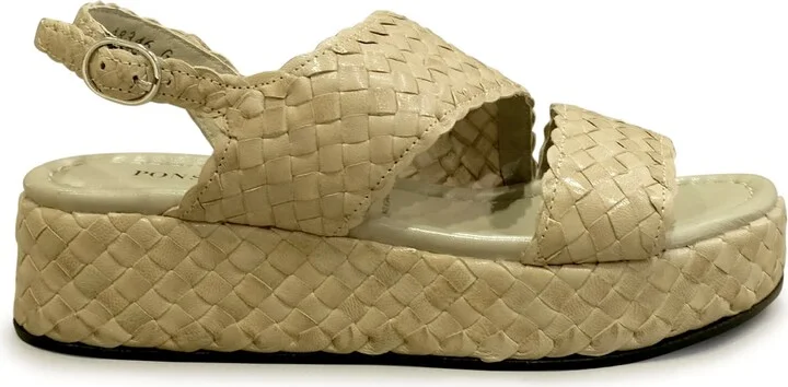 Pons Quintana Leather Forli Flat Sandals