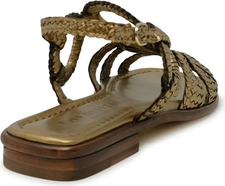 Pons Quintana Leather Tina Flat Sandals - Image 3