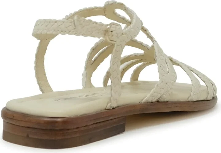 Pons Quintana Leather Tina Flat Sandals - Image 3