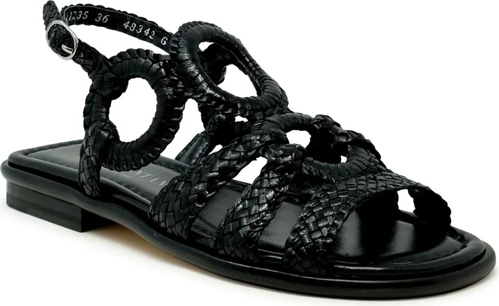 Pons Quintana Leather Tina Flat Sandals - Image 2