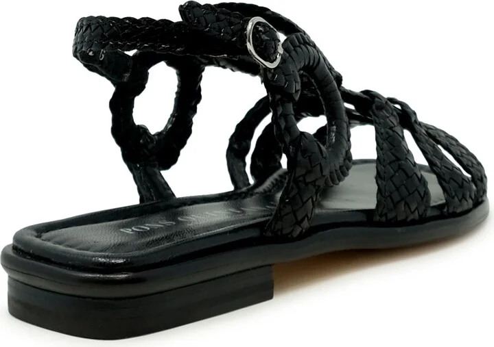 Pons Quintana Leather Tina Flat Sandals - Image 3