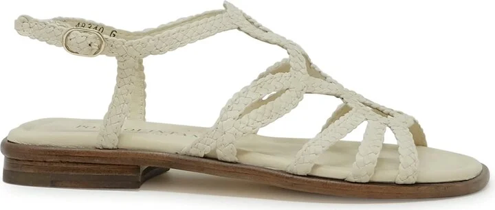 Pons Quintana Leather Tina Flat Sandals