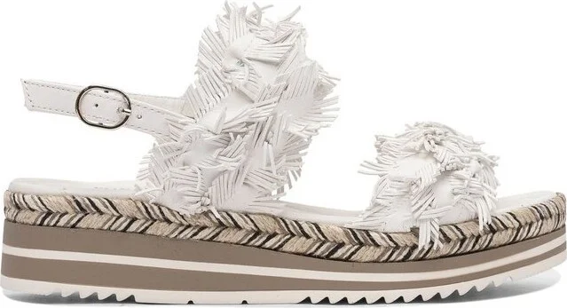 Pons Quintana Textured Slingback Sandals